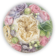 Multi Flower Paperweight - The Flower Preservation Workshop