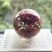 3.5" Multi Flower Paperweight