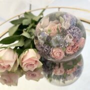 4.5" Multi Flower Paperweight