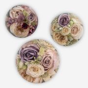 Multiple Flower Paperweights - The Flower Preservation Workshop