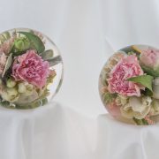 Resin Paperweights with bridal bouquet flowers preserved online shop