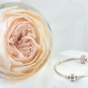 Single Flower Paperweight & Jewellery Bead Charm to fit Pandora Bracelet - The Flower Preservation Workshop