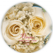 Multi Flower Paperweight - The Flower Preservation Workshop