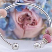 Preserved petals in charm beads to fit Pandora Bracelets - The Flower Preservation Workshop
