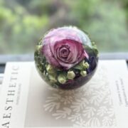 3.5" Multi Flower Paperweight