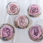 3.5" Single Flower Paperweight