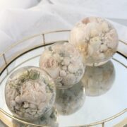 One for All Deluxe Set - Wedding Flower Bouquet Preservation Paperweight Offer (Set of Three)
