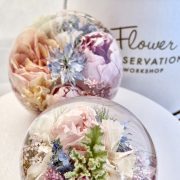 Simple Wedding Flower Bouquet Paperweights (Set of Two)