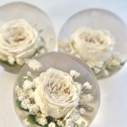 2.5" Single Flower Paperweight