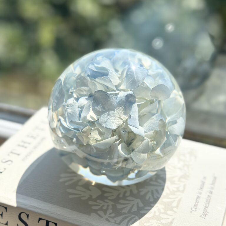 3.5" Single Flower Paperweight