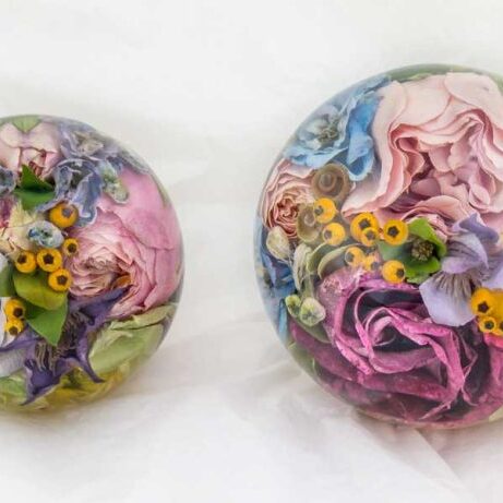 Anniversary Flower Paperweights