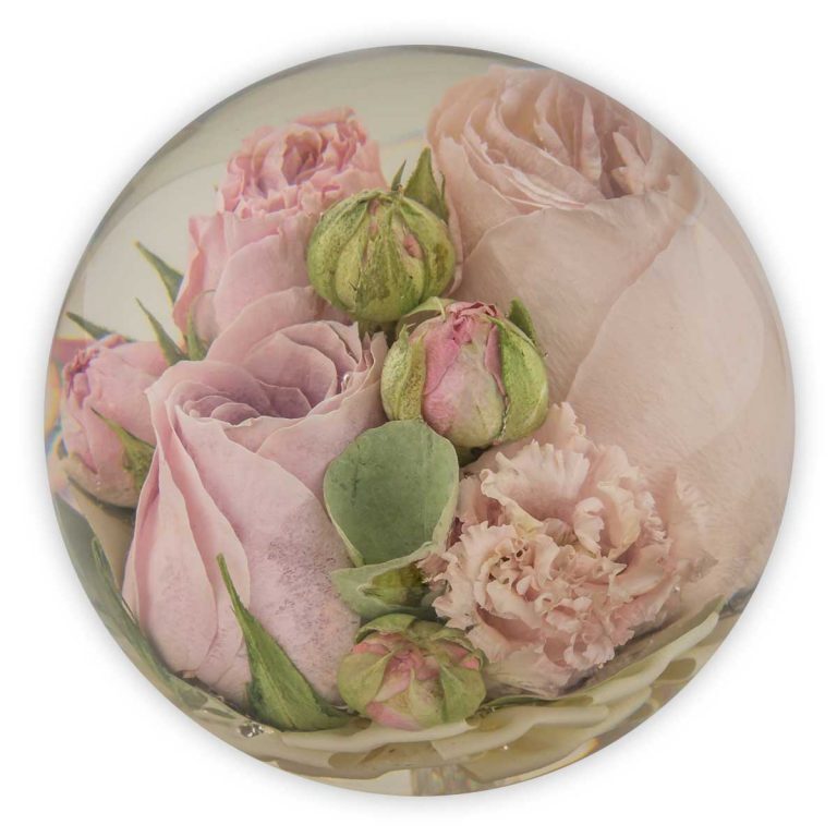 Multi Flower Paperweight - The Flower Preservation Workshop